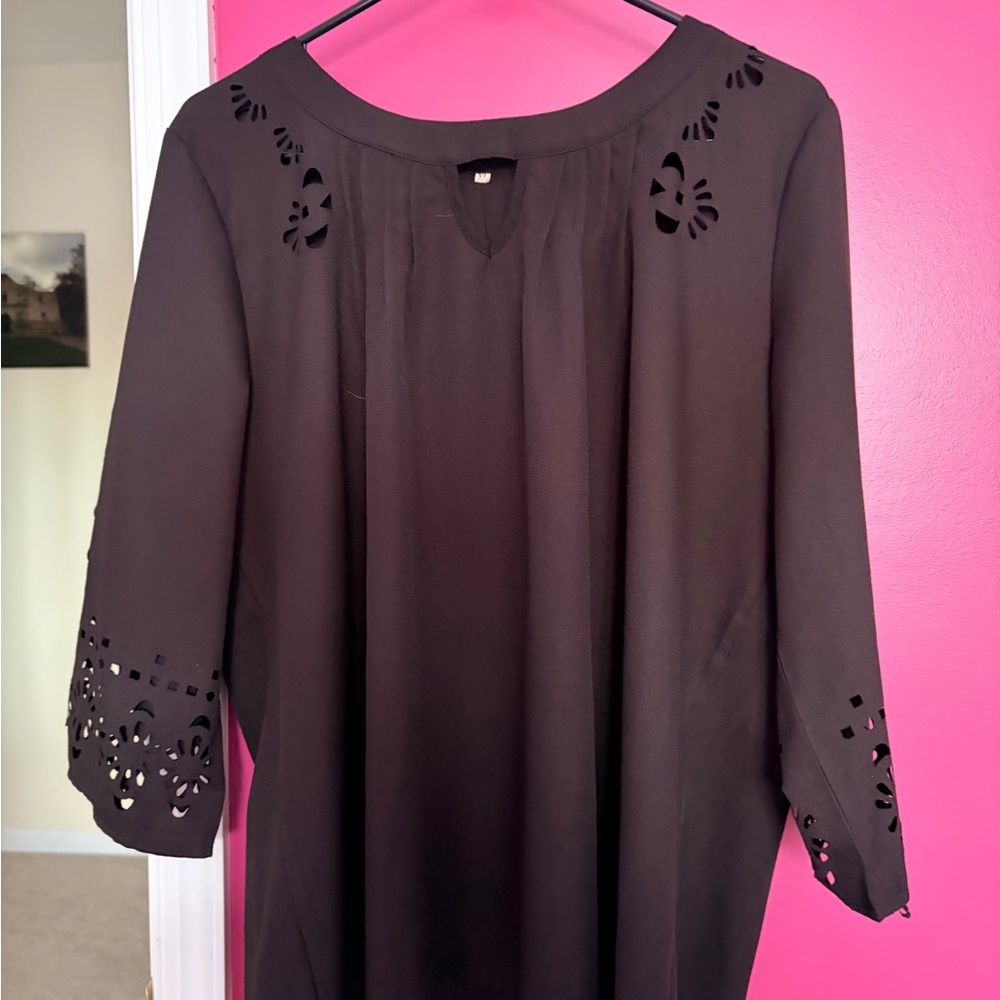 Elegant Black Women's Blouse